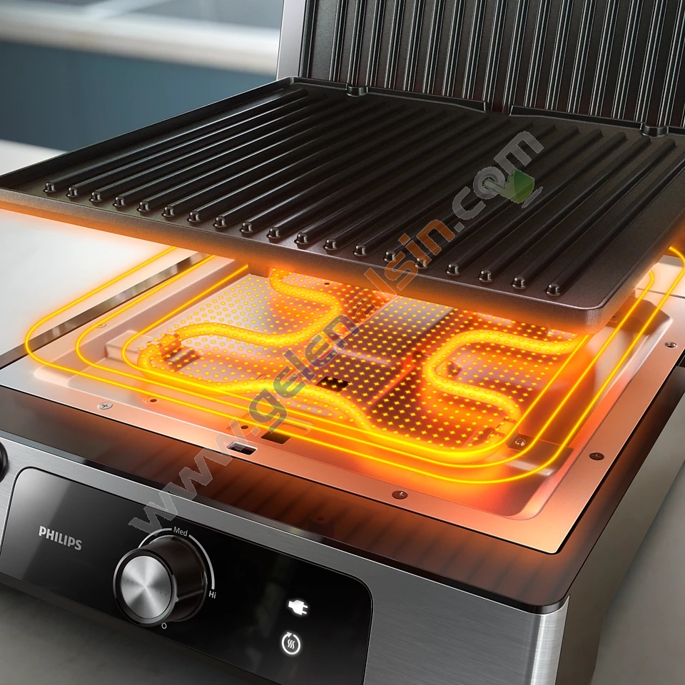 Philips 5000 Serisi Contact Grill HD6301/90 2200 W Tost Makinesi