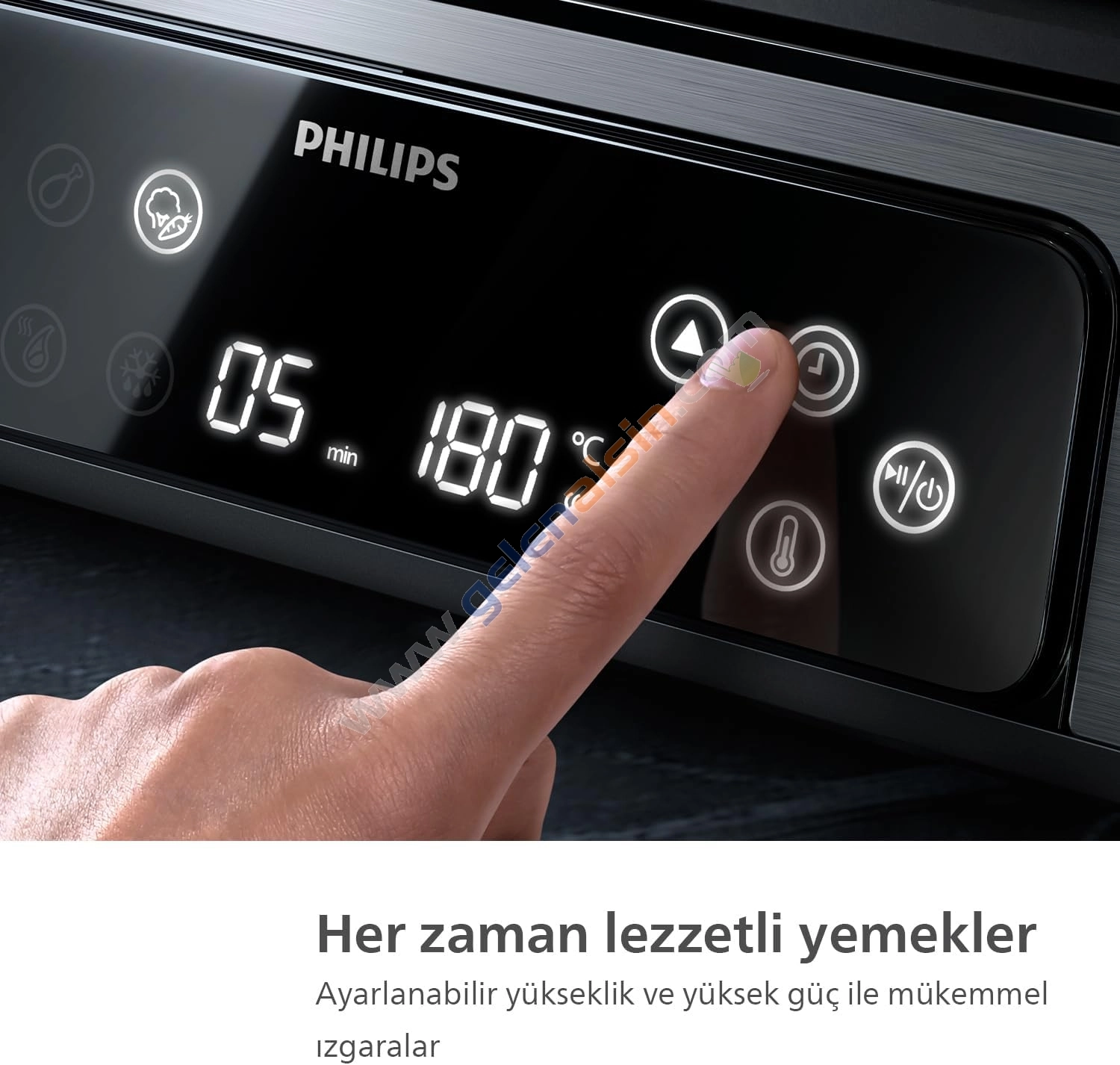 Philips 7000 Series Contact Grill HD6307/70 2200 W Izgara ve Tost Makinesi