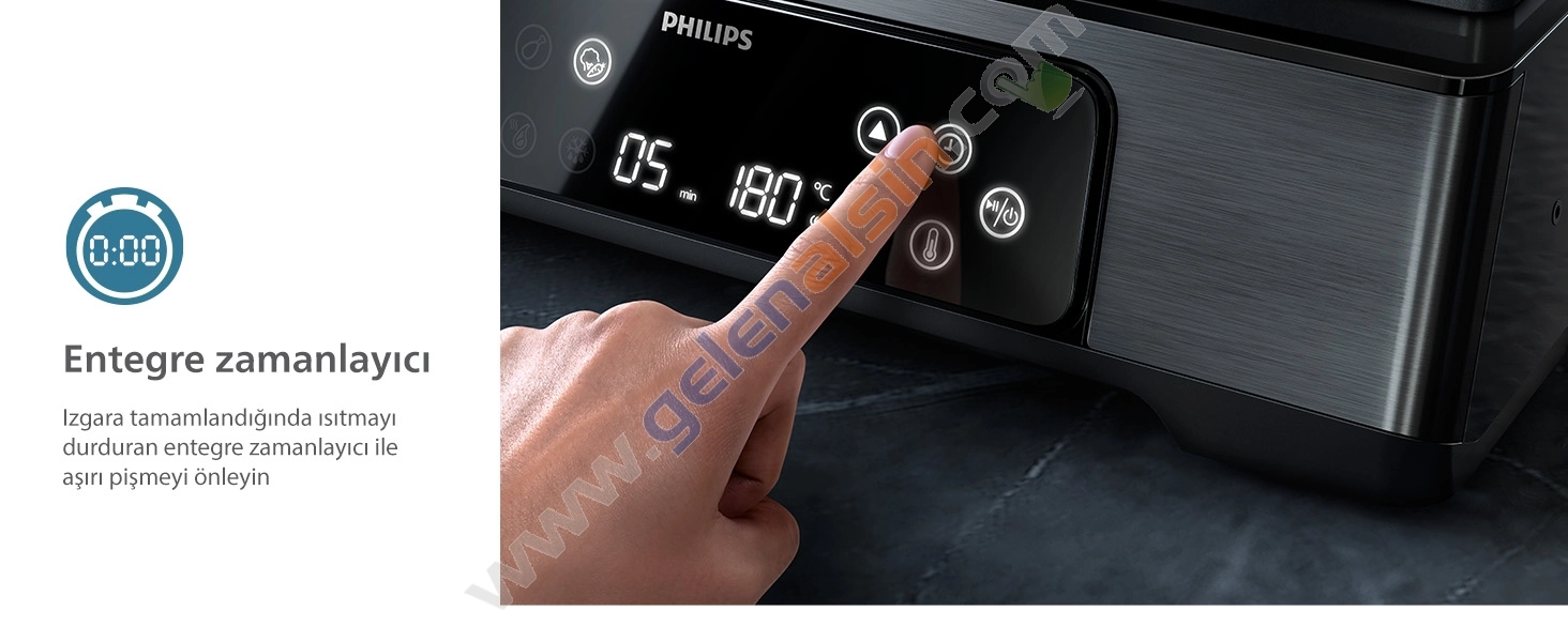 Philips 7000 Series Contact Grill HD6307/70 2200 W Izgara ve Tost Makinesi