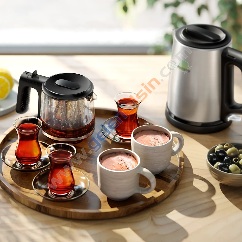 Philips HD7350-00 1900 W Cam Demlikli Çay Makinesi