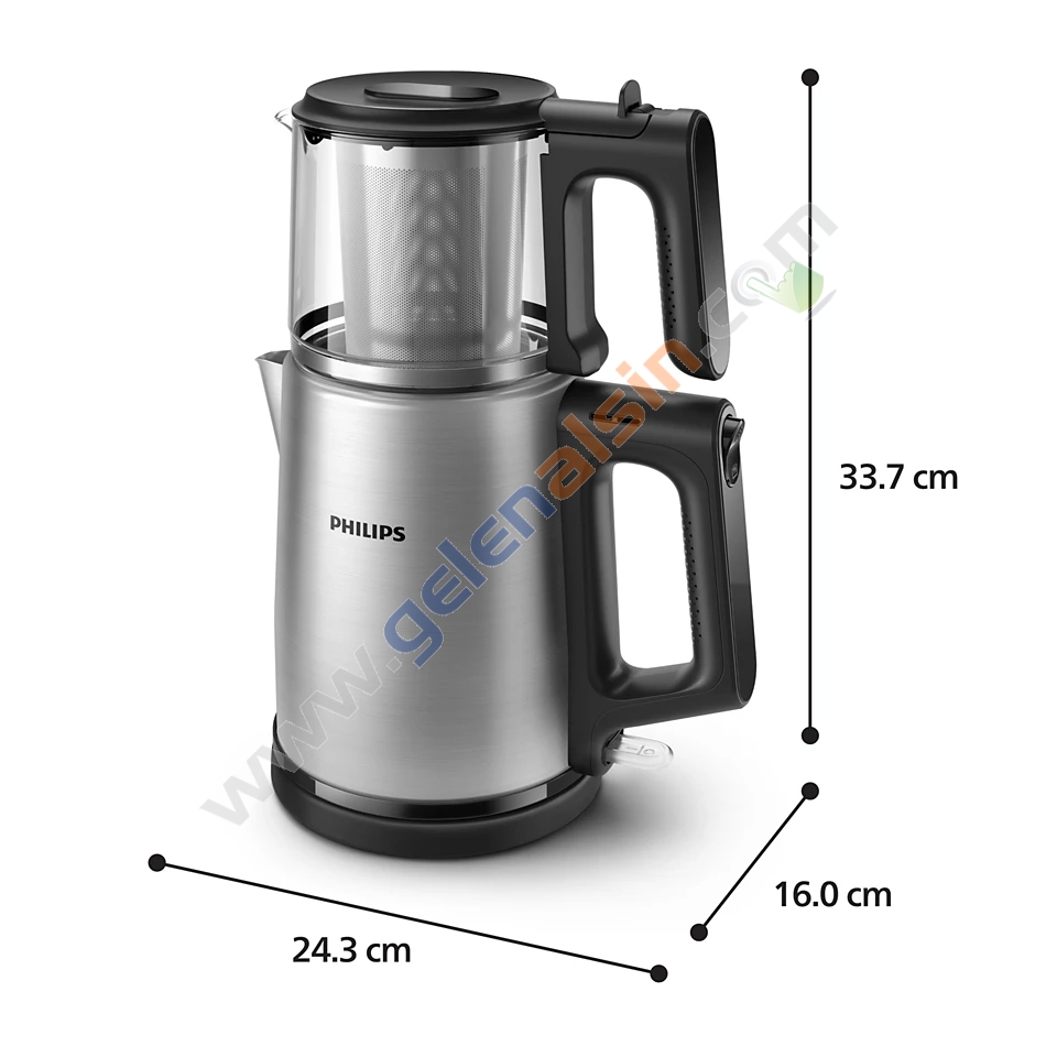 Philips HD7350-00 1900 W Cam Demlikli Çay Makinesi