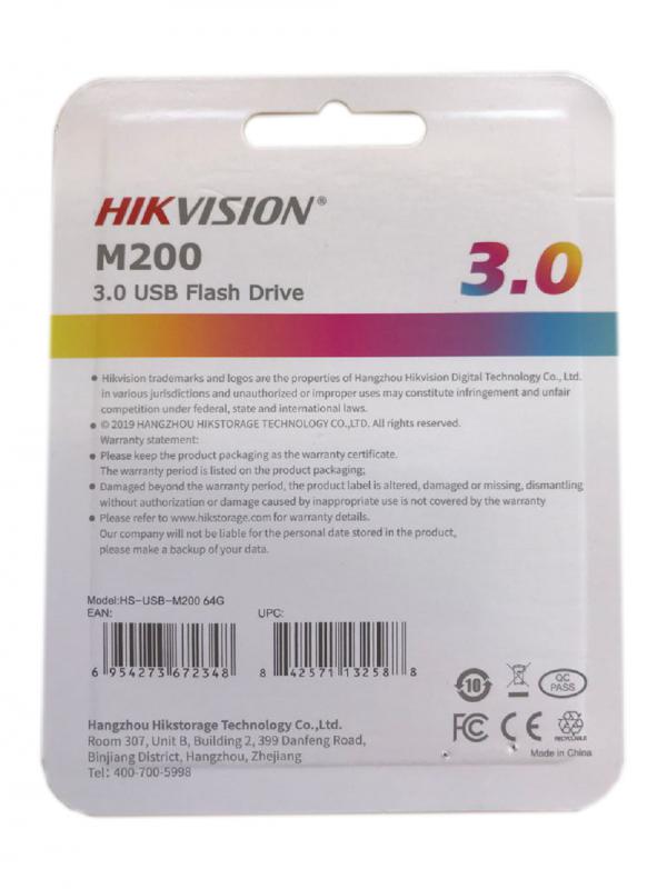 Hikvision HS-USB-M200/64G 64GB 3.0 USB Flash Bellek