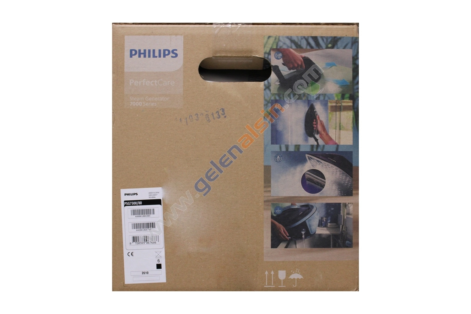 Philips PSG7300/80 3210 W Buhar Kazanlı Ütü