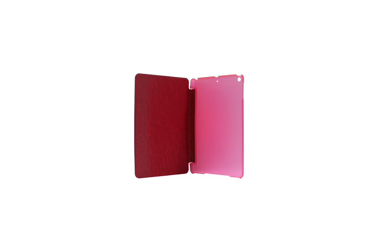 Case For Tab Book 9.7’’ Ipad Tablet Kılıfı Kırmızı-Pembe