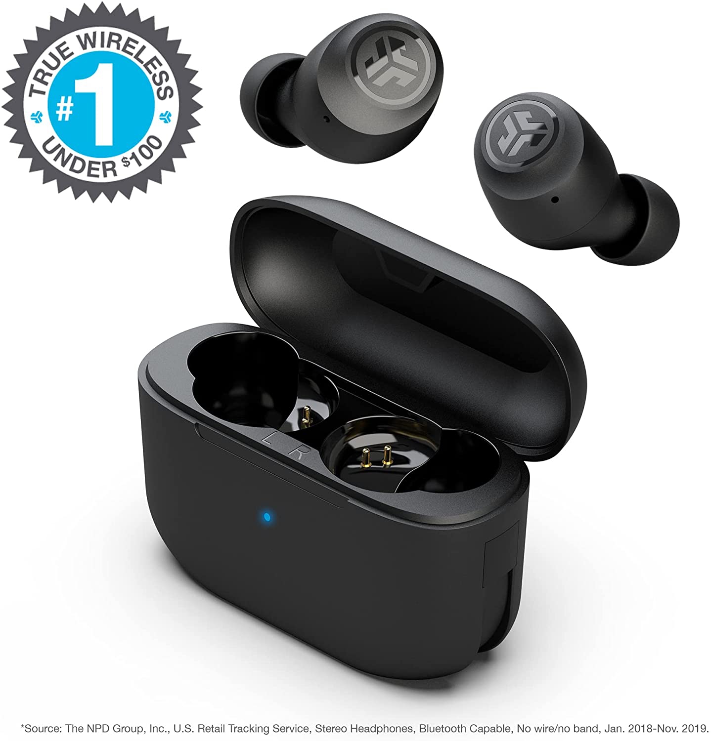 Jlab Go Air Pop Kulakiçi Gerçek Kablosuz Kulaklık Wireless Earbuds-Siyah