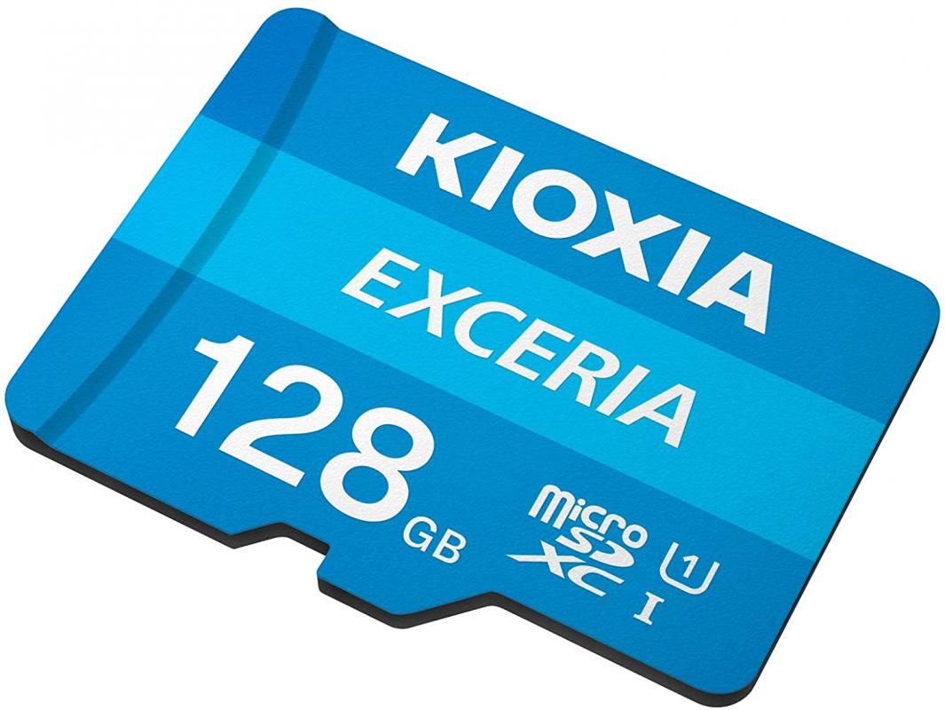 Kioxia 128GB Excaria Micro SDXC UHS-1 C10 100MB/sn Hafıza Kartı LMEX1L128GG2