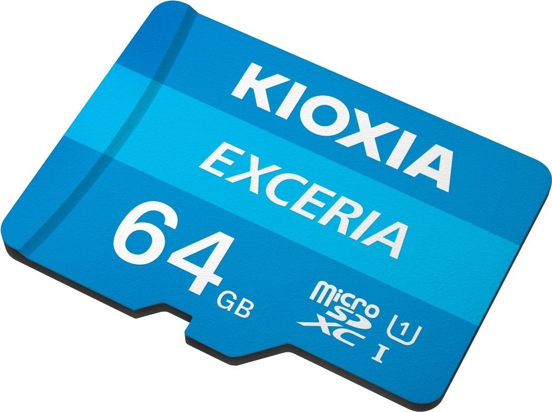 Kioxia 64GB Exceria Micro SDXC UHS-1 C10 100MB/sn Hafıza Kartı (LMEX1L064GG2)