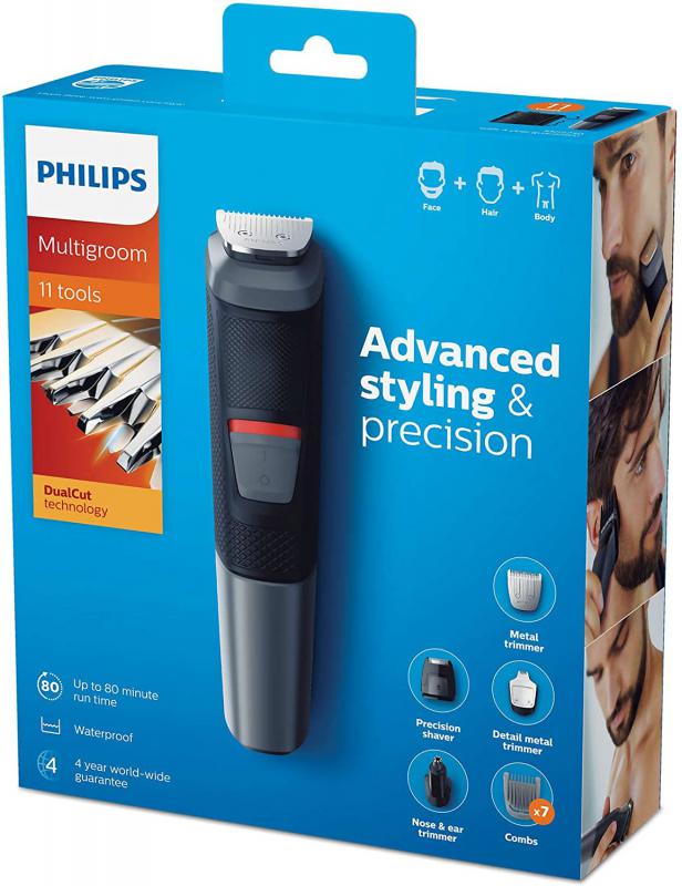Philips Multigroom Series 5000 Mg5730/15 11’İ 1 Arada Çok Amaçlı Tıraş Seti (Yüz, Saç Ve Vücut)