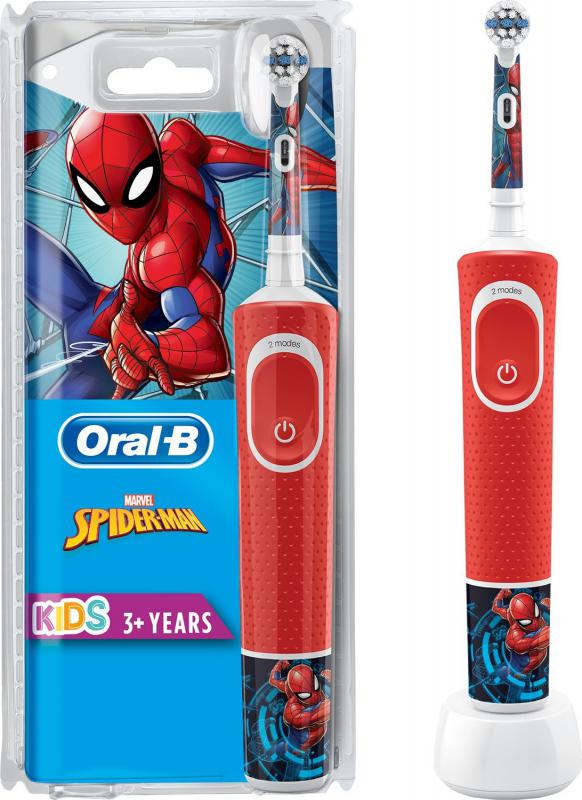 Oral-B D100 Çocuklar Için Şarjlı Diş Fırçası Spiderman