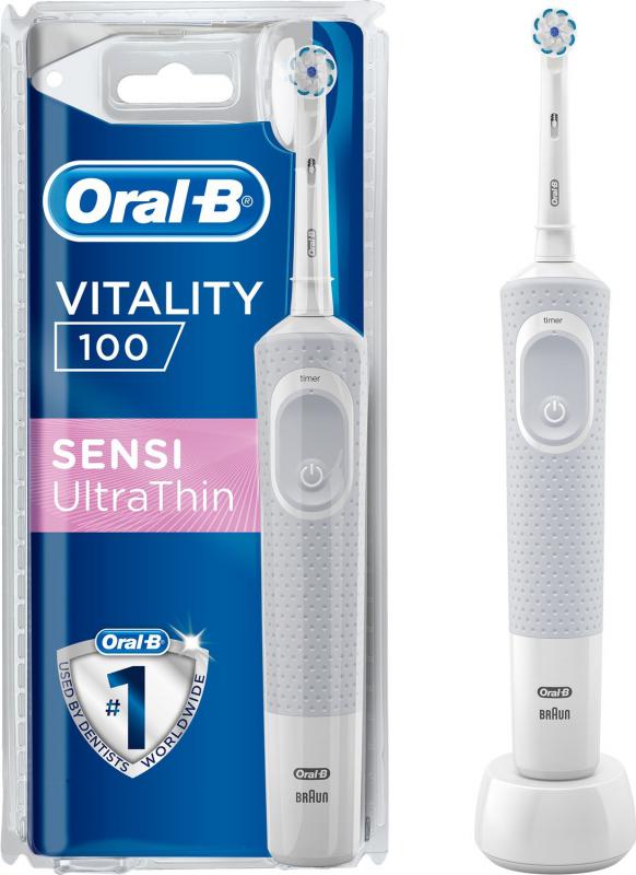 Oral-B Vitaly 100 SENSI Ultra Thin Şarjlı Diş Fırçası