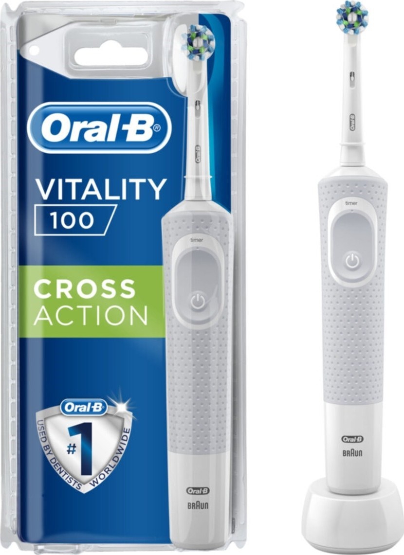 Oral-B Vitality 100 Cross Action Beyaz Diş Fırçası