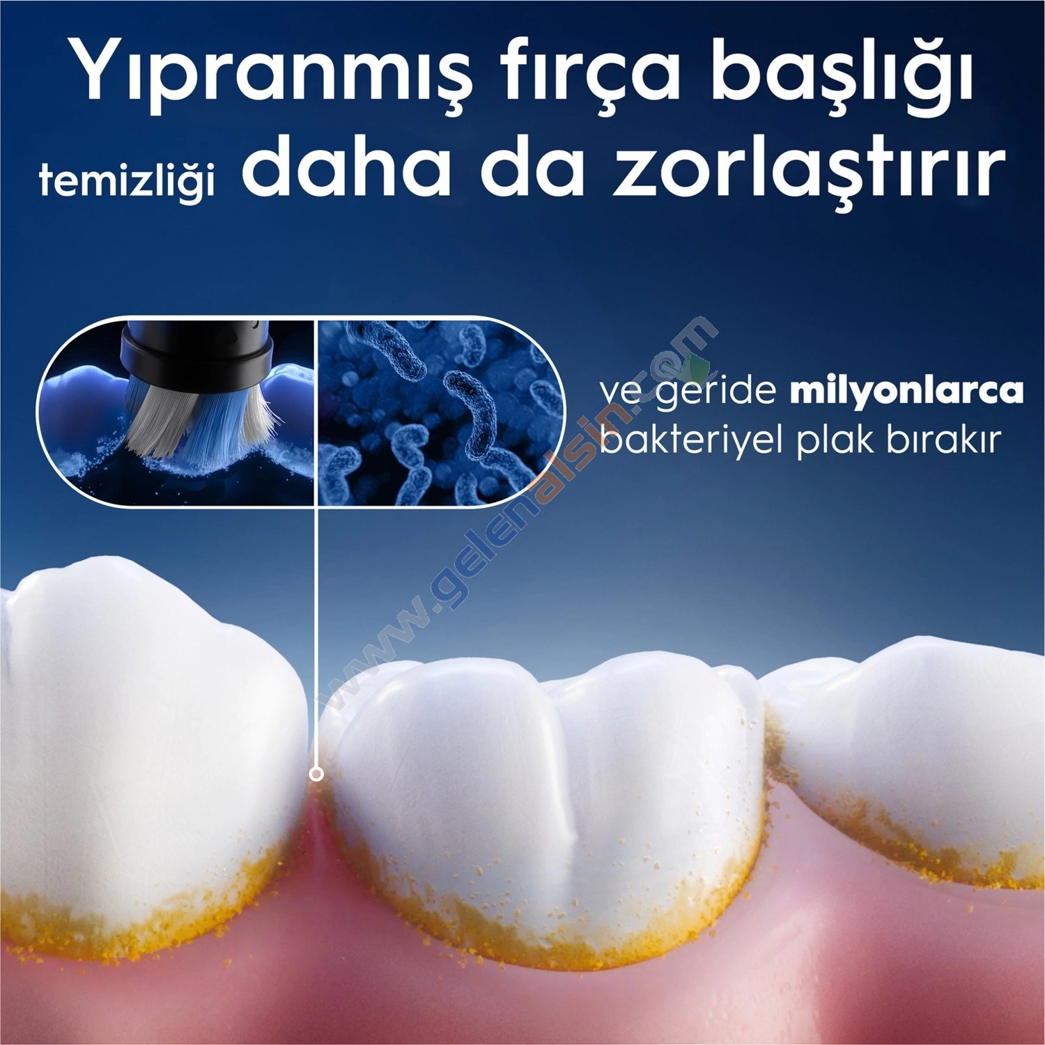 Oral-B iO Ultimate Clean Siyah 4’lü Diş Fırçası Başlığı