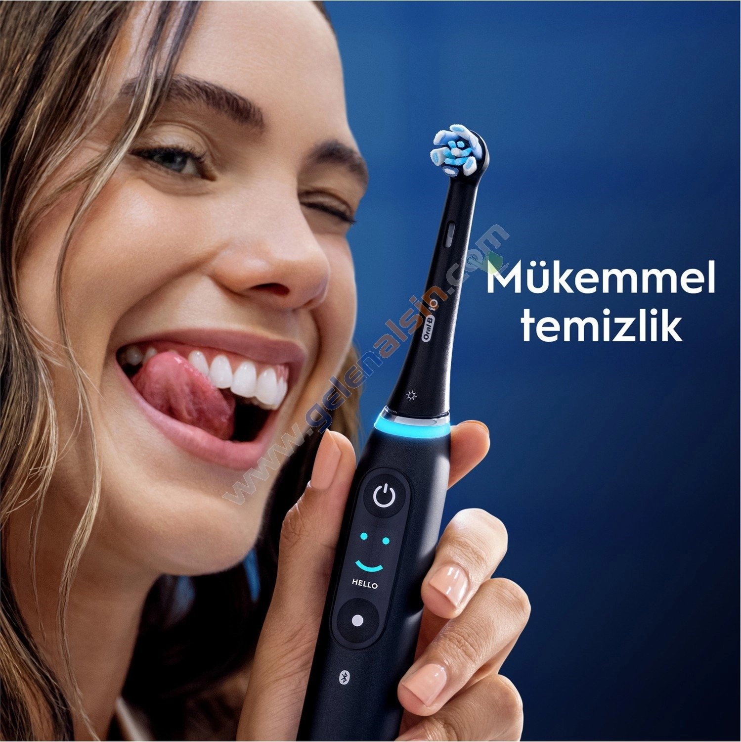Oral-B iO Ultimate Clean Siyah 4’lü Diş Fırçası Başlığı