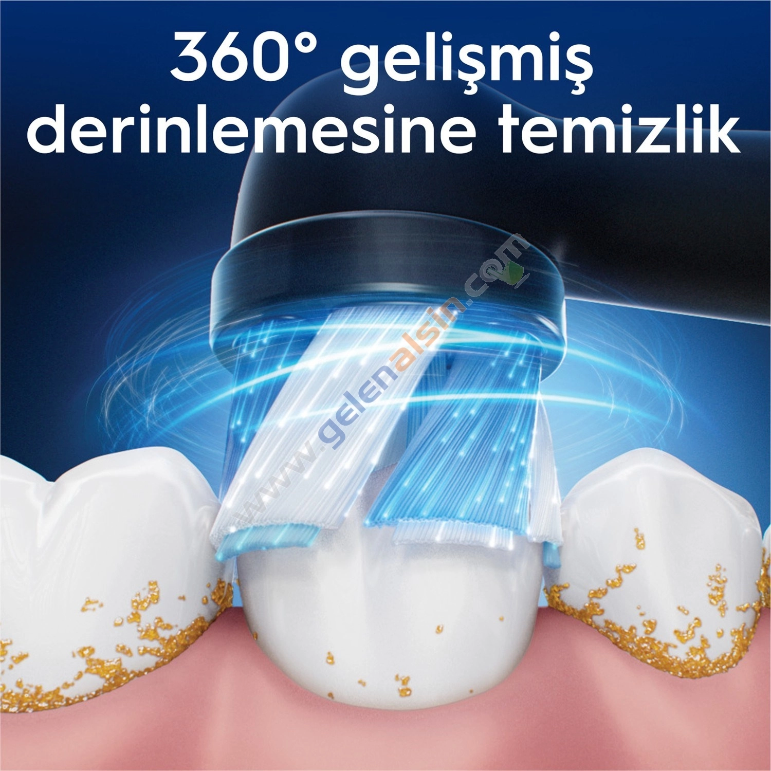 Oral-B iO Ultimate Clean Siyah 4’lü Diş Fırçası Başlığı