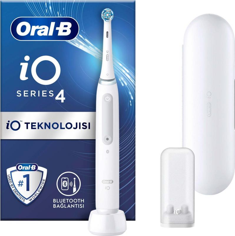 Oral-B iO 4 Şarjlı Diş Fırçası - Beyaz