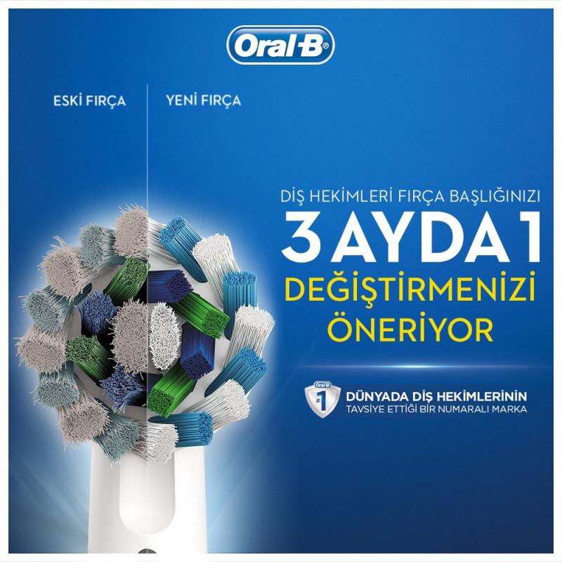 Oral-B Pro Series 3 Black Elektrikli Siyah Diş Fırçası + Seyahat Kabı