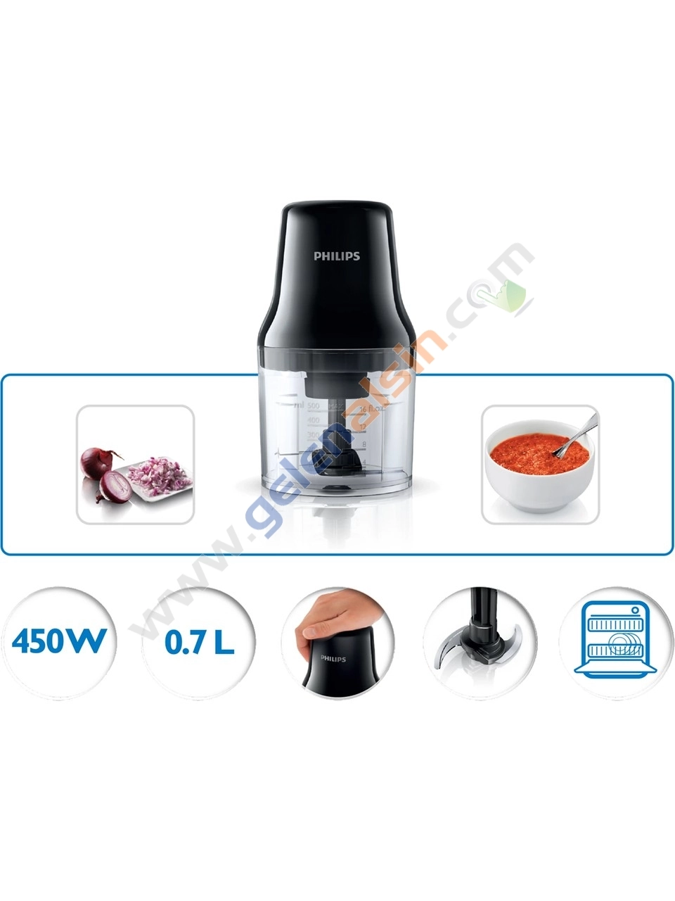 Philips HR1393/90 450 W Rondo
