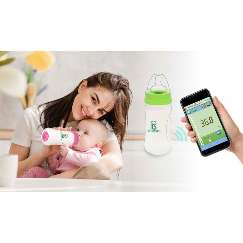 Polygreen Kd 3020 Akıllı Biberon (Pembe)