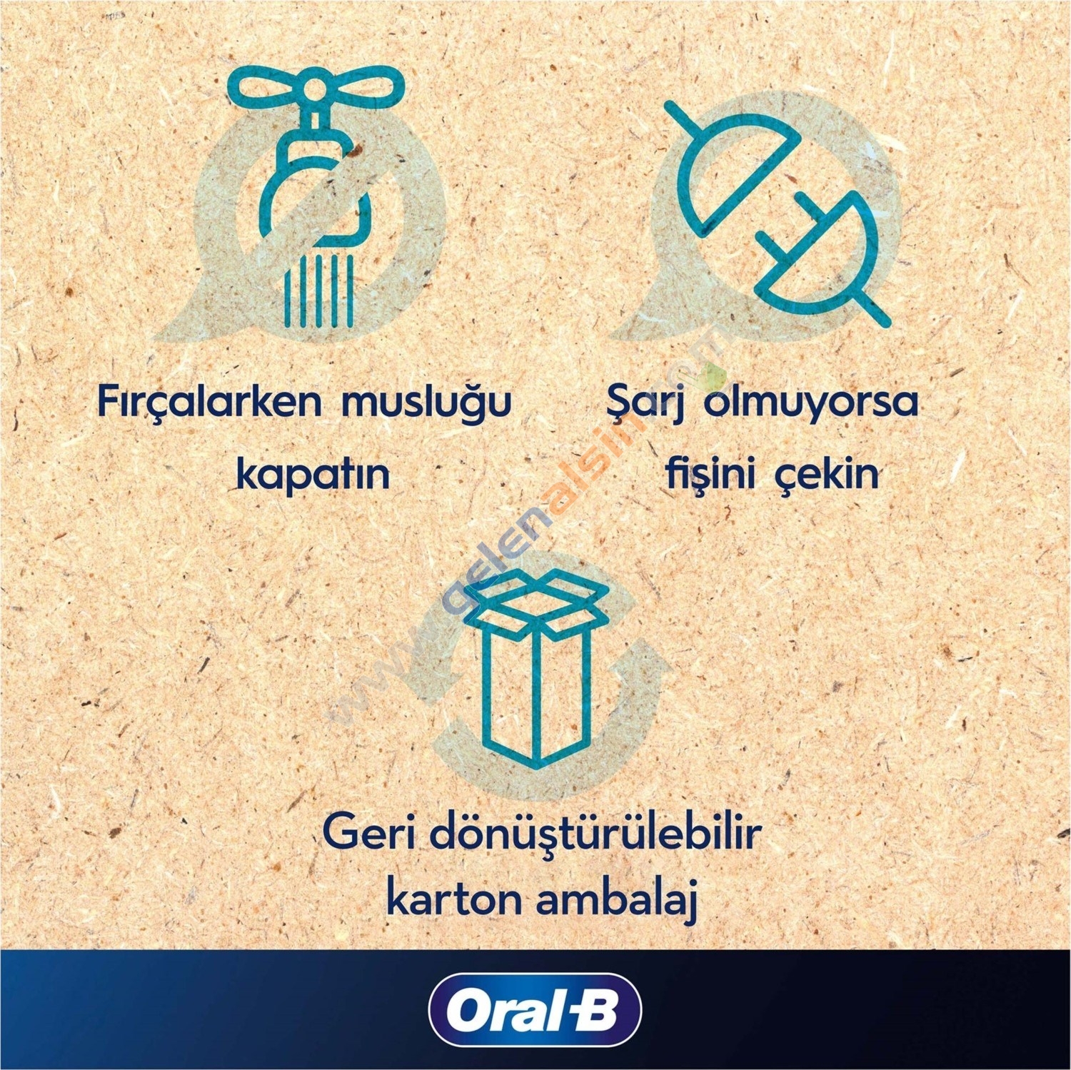 Oral-B Pro Series 1 İkili Paket, Siyah ve Mavi Elektrikli Diş Fırçaları, 2 Diş Fırçası Başlığı