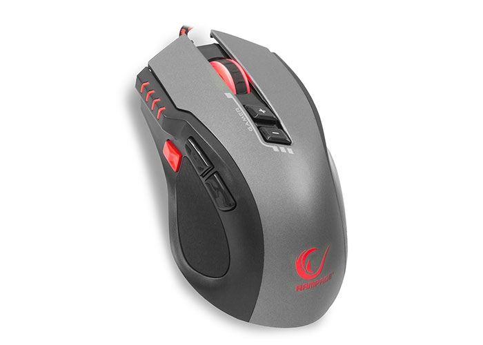 Rampage SMX-R81 Usb Siyah 3000dpi RGB Gaming Mouse
