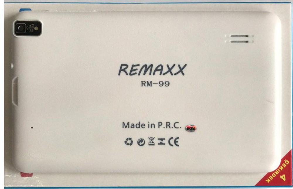 Remaxx RM-99 8GB  9’’ Wifi Tablet