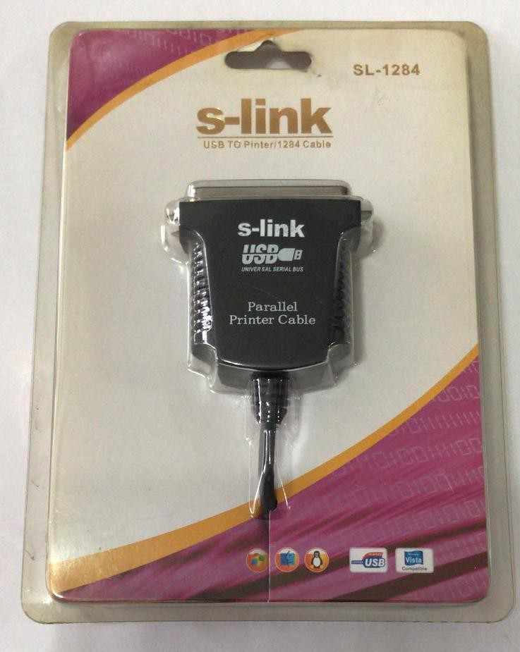 S-Link SL-1284 USB To Printer Kablo