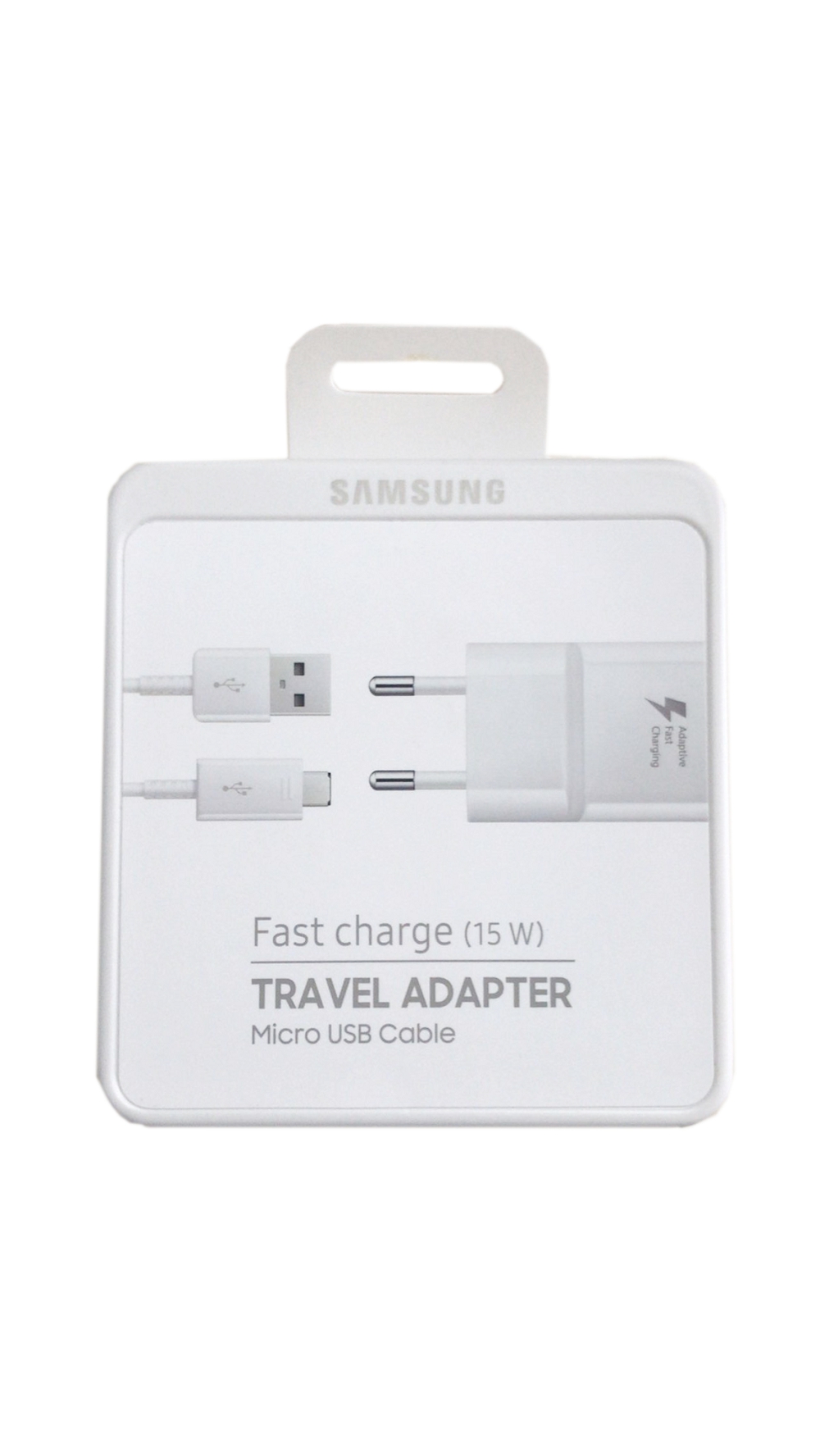 Samsung TA20 MicroUSB Hızlı Şarj Aleti Beyaz (EP-TA20EWEUGTR)