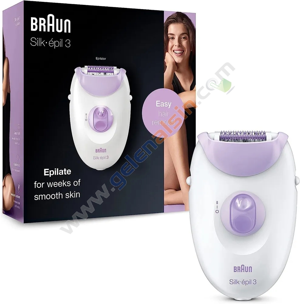 Braun Silk Epil 3 Epilatör 3170 Soft Perfection
