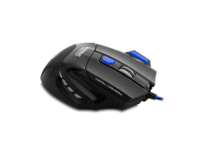 Everest SGM-X7B Usb Mavi Gaming Mouse Pad ve Oyuncu Mouse