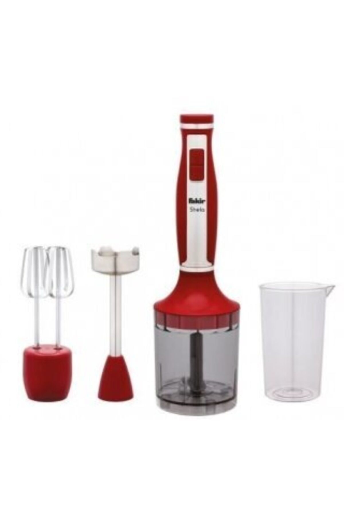 Fakir SHELA Blender Set Kırmızı 1700Watt