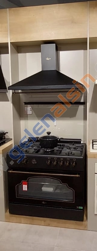Gl General Desire GLF 9050RSP Kuzine Rustik Siyah Piliç Çevirmeli Fırın 110 LT