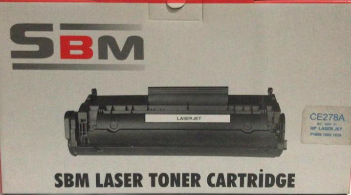 Hp CE278A Laserjet siyah SBM Toner;hp 278a toner, toner, hp toner, ucuz toner, hp toner fiyatları