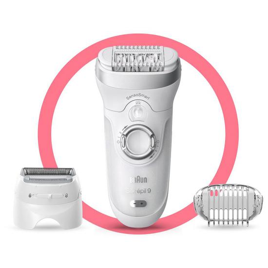 Braun Silk-Epil 9 9705 Sensosmart Kablosuz Islak&kuru 3 Ek Parçalı 2’si 1 Arada Epilatör Fiyatı Ve Özellikleri