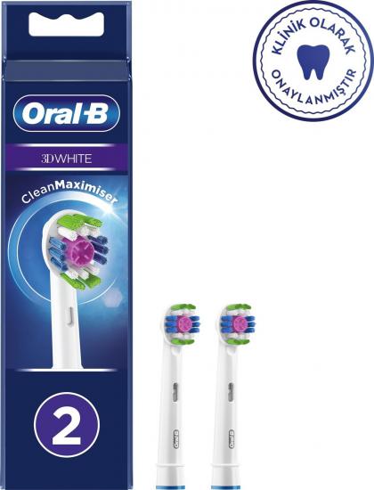 Oral-B Oral-B  Şarjlı Diş Fırçası Yedek Başlığı 3 Boyutlu 2’li Fiyatı ve Özellikleri