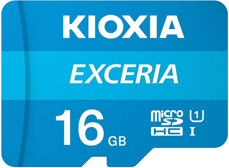 Kioxia 16GB Exceria Micro Sdhc Uhs-1 C10 100MB/SN Hafıza Kartı LMEX1L016GG2 Fiyatı ve Özellikleri