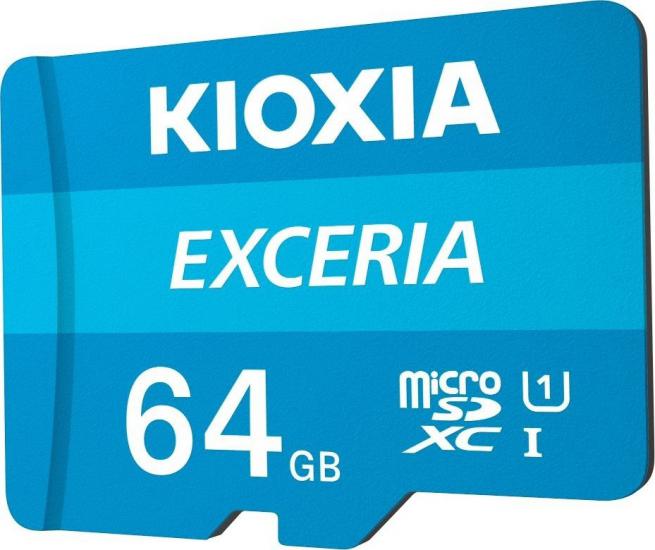 Kioxia 64GB Exceria Micro SDXC UHS-1 C10 100MB/sn Hafıza Kartı (LMEX1L064GG2) Fiyatı ve Özellikleri