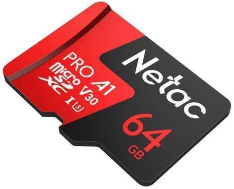 Netac 64GB MicroSDXC V30/A1/C10 NT02P500PRO-064G-R Fiyatı ve Özellikleri