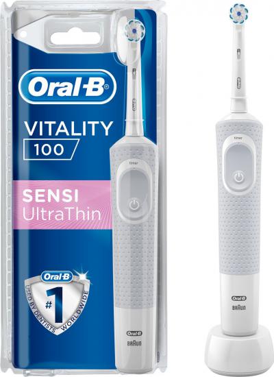 Oral-B Vitaly 100 SENSI Ultra Thin Şarjlı Diş Fırçası Fiyatı