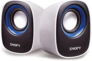 Snopy Sn-120 2.0 Beyaz/Mavi Usb Speaker Fiyatı