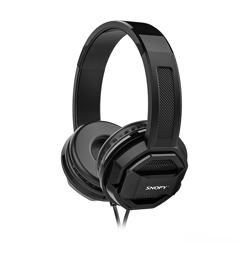 Snopy SN-101 BONNY Siyah PC-Telefon Mikrofonlu Kulaklık