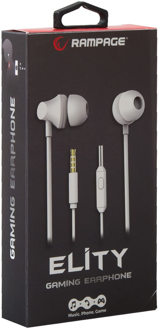 Rampage SN-R99 Elity Beyaz Kulak İçi Mikrofonlu Kulaklık