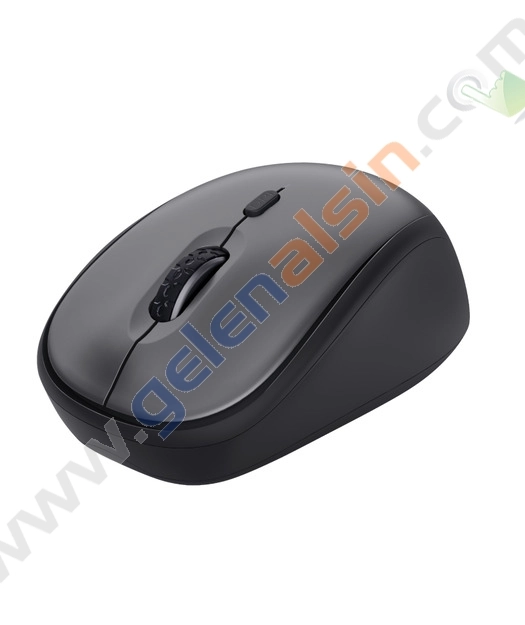 Trust 24549-02 Sessiz Kablosuz Mouse Gri
