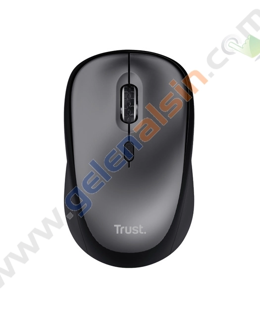 Trust 24549-02 Sessiz Kablosuz Mouse Gri
