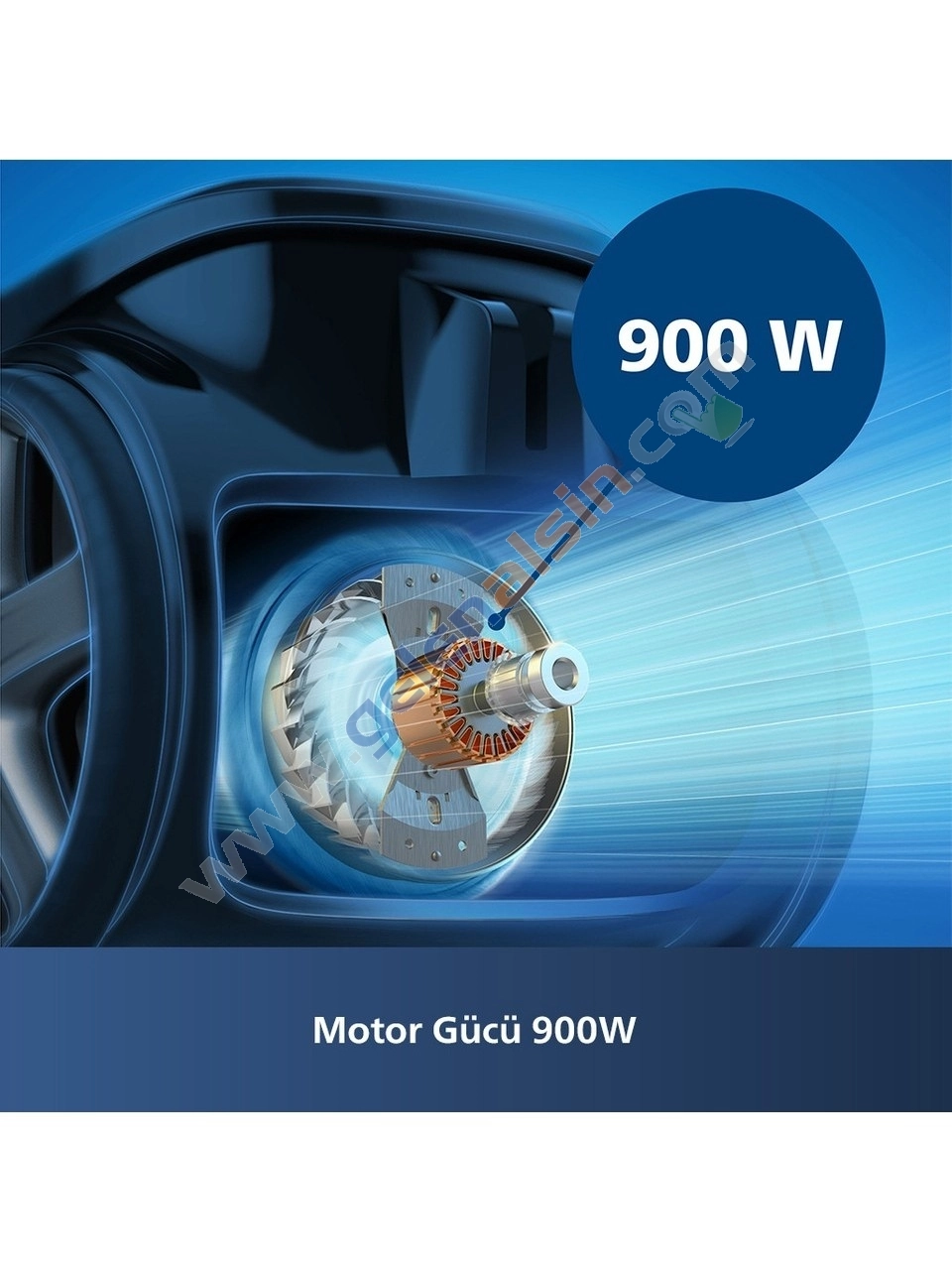 Philips Marathon Daily XB7151/07 900 W Toz Torbasız Süpürge