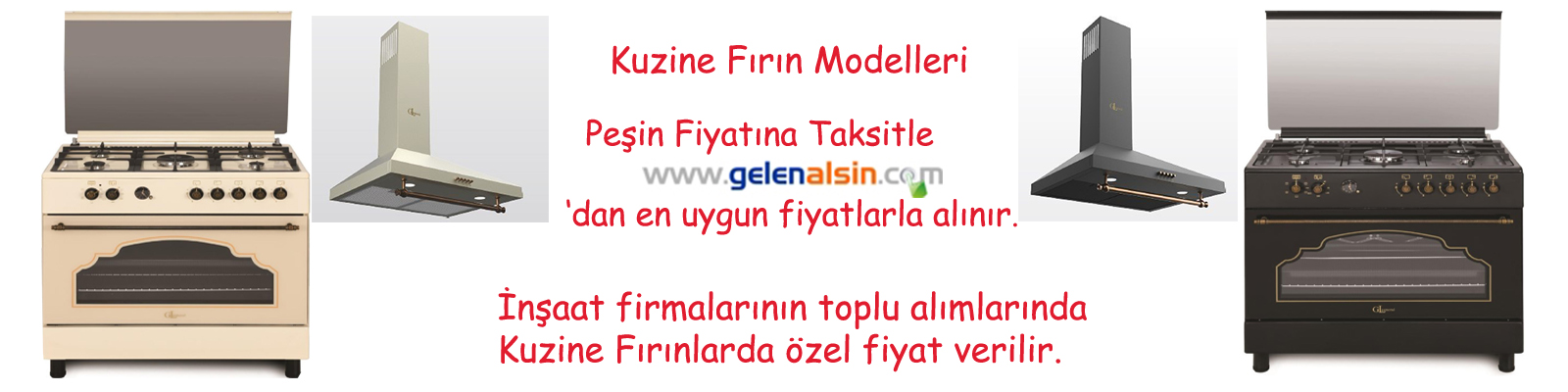 Kuzine Fırınlar Peşin Fiyatına 6 Taksit